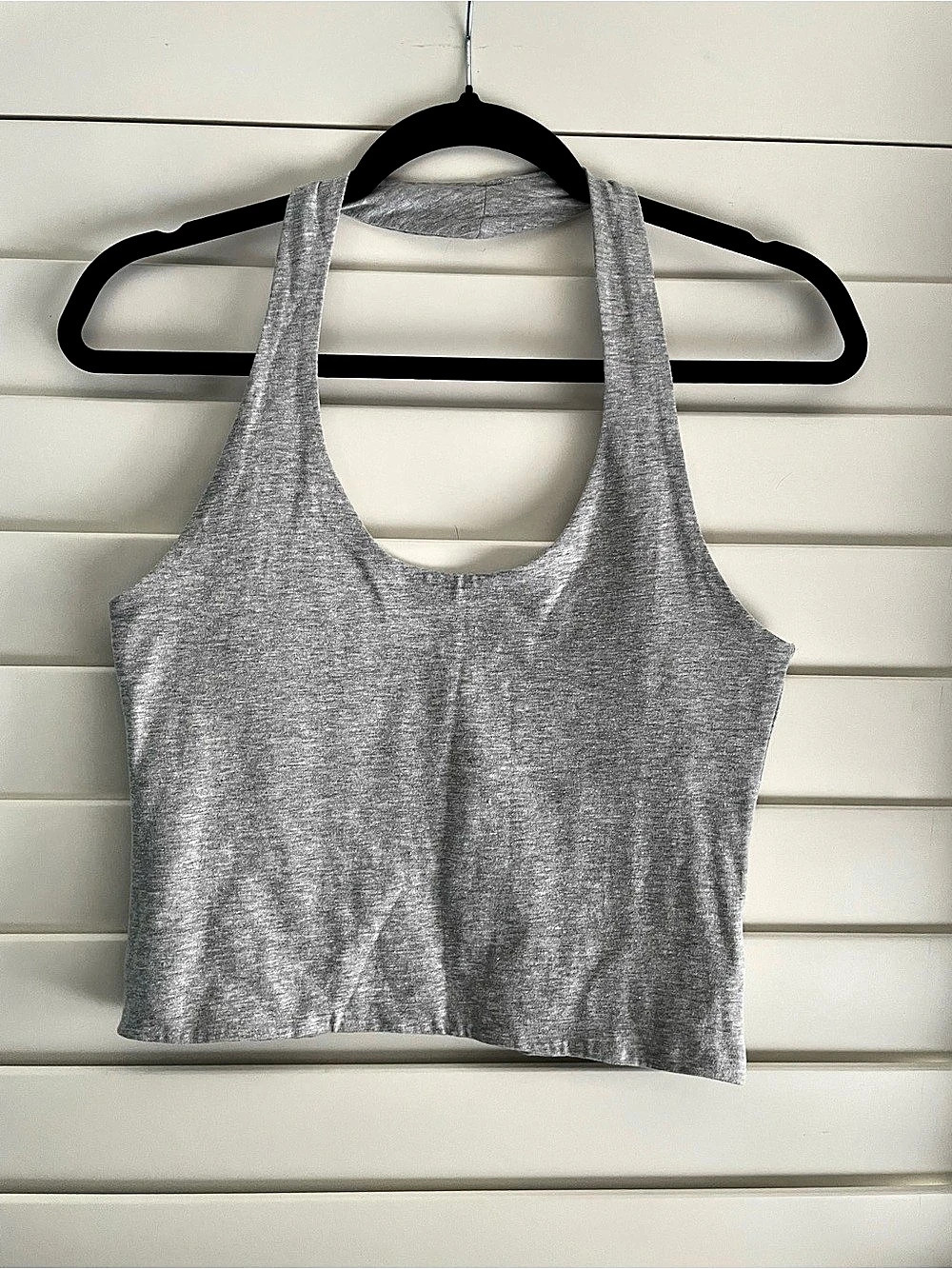 Derek Heart Racerback Tank Top in Gray Size XL Like New